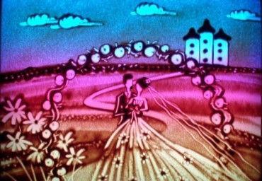 沙画视频表演,沙画演绎时光流转之美